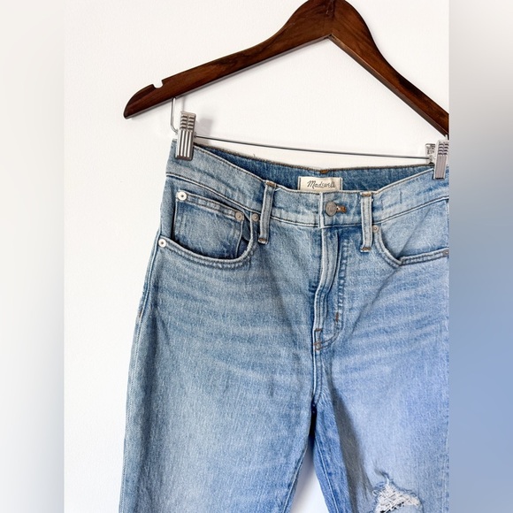Madewell The Perfect Vintage Jean in Hernando Wash: Raw Hem Edition - Picture 8 of 13